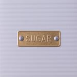 Typhoon Otto Square White Sugar Canister