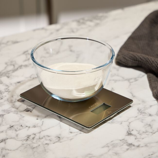 Camry S/Steel Rectangular Digital Kitchen Scale 