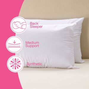 Supersleep Medium Support Pillow Pair