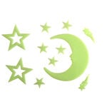Glow In The Dark Star & Moon Stick-Ons