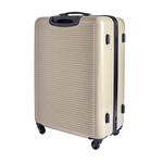 Large Lightweight Hardshell Luggage - Champagne