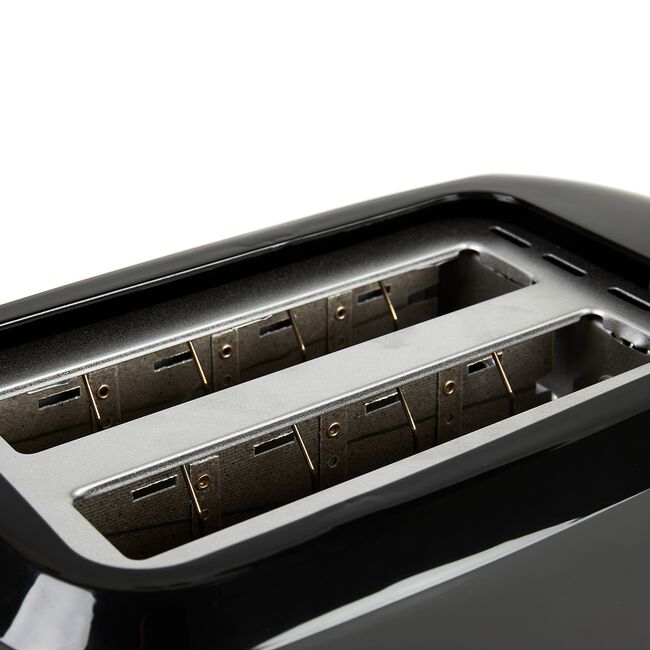 Pifco EssentIal 2 Slice Black Toaster 