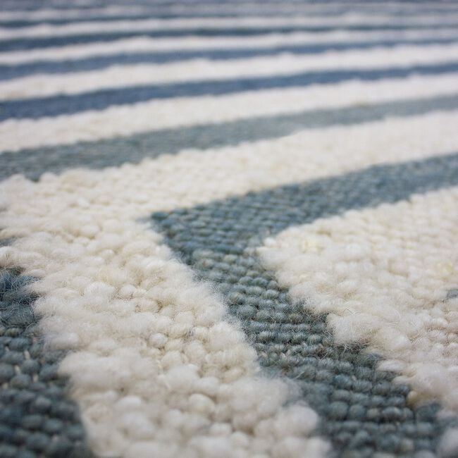 BOUCLE FRAME BLUE 140X200cm Rug
