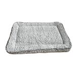 Warm Fleece Pet Bed - Grey