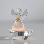 Cashel Living Crystal Angel Tealight Holder
