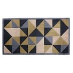 JVL Solemate Hand Carved Trimertric Door Mat 