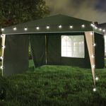 21 White Connectable Garden Party Bulbs