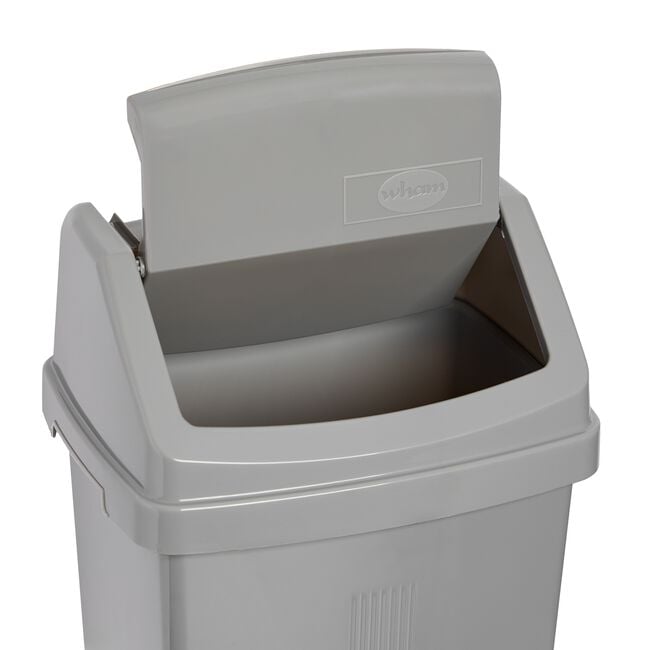 Wham Casa Cool Grey 8L Swing Bin