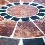 Diamond Mosaic Bistro Set 3 Piece