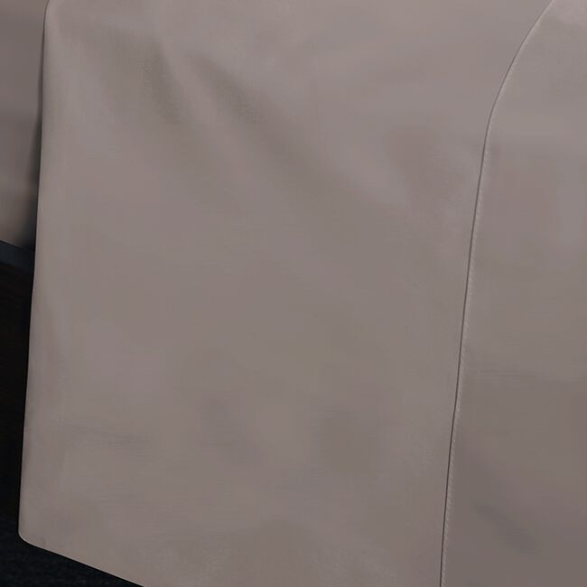 DB FLAT SHEET 500 Threadcount Cotton Stone 