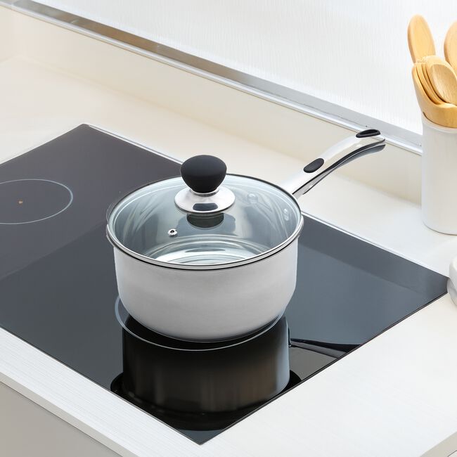 Easy Grip 18cm Saucepan with Lid