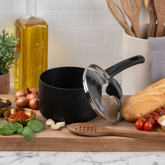 Prestige Heavy Weight 1.9L Saucepan With Lid 16cm