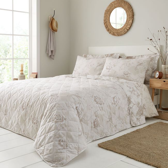 Francis Bedspread 200 x 220cm - Natural