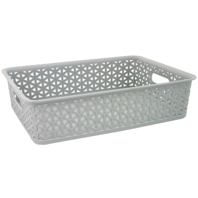 Geometric Basket 6.5L - Mint