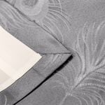 FEATHER SILVER 66x54 curtain 