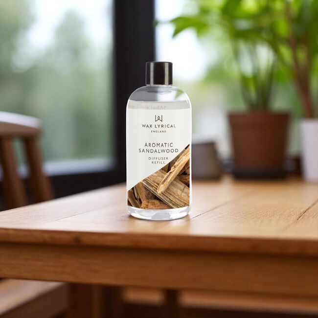 Wax Lyrical Sandalwood Reed Diffuser Refill 200ml