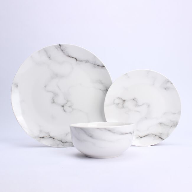 Gallery One Marble 12 Pieces Dinner Set
