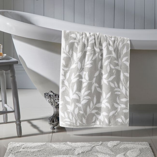 SANDRINGHAM GREY 90x150 Bath Sheet