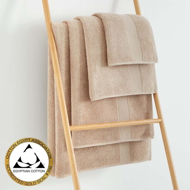 Egyptian Cotton Towel 170cm x 120cm - Natural