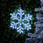 Giant Christmas Snowflake Rope Light