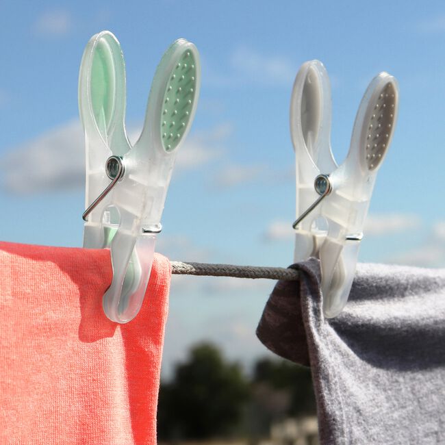 JVL Soft Grip Clothes Pegs