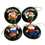 Novelty Welcome Gnome Ornament 