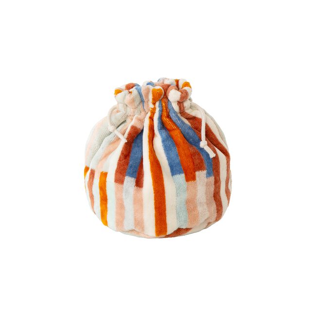 GEO STRIPE CLAY Wash Bag
