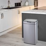 40L Nordhaus Recycling Bin - Stainless Steel