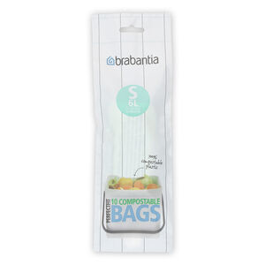 Brabantia Perfect Fit Compostable Bin Liners 6L