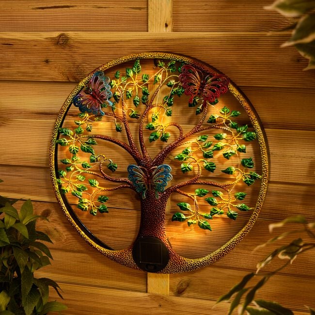 Solar Tree Wall Art