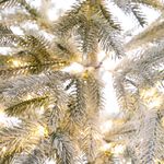 1.8M Warm White Pre-Lit Pine Needle Tree