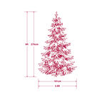 Nebraska 9ft Christmas Tree