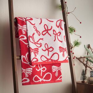Nicole Day Bows Guest Towel - 2 Pack