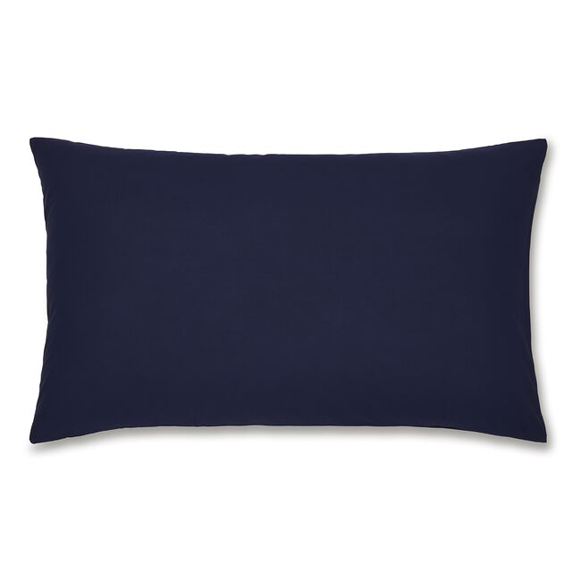 Nicole Day Percale Housewife Pillowcases - Navy 