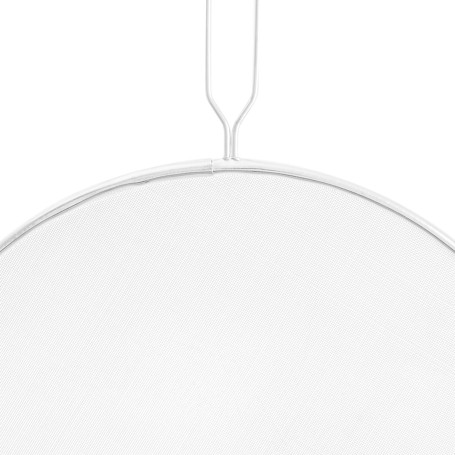 Le Creuset Les Forgées aluminum splatter guard, 20-24cm - www