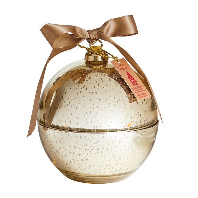 Ambianti Christmas Bauble Gold 310g Candle