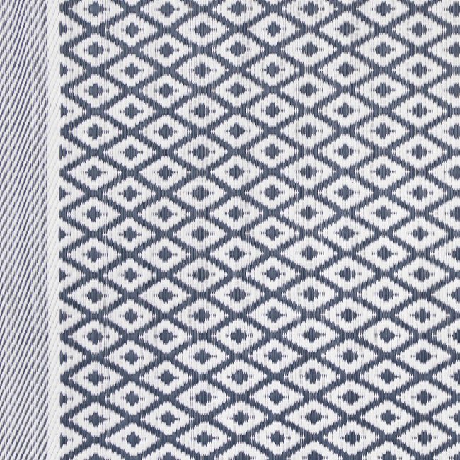 Diamond Navy Outdoor Mat 120 x 180cm 
