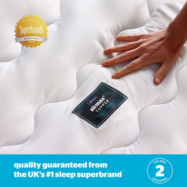 SILENT NIGHT AIRMAX Mattress Topper SB
