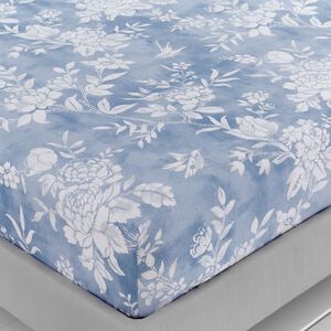 PRISCILLA CHAMBRAY Single Fitted Sheet