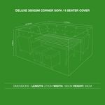 Deluxe 380GSM Corner Sofa / 6 Seater Cover