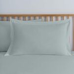 OXFORD PILLOWCASE PAIR Luxury Percale Sage 8L