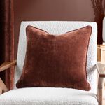 YARD HEAVY CHENILLE NUTMEG  50x50 Cushion