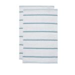 Stripe Tea Towel 2 Pack - Duck Egg