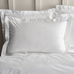 Bianca Lottie Embroidery Oxford Pillowcase Pair