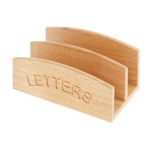 Apollo Rubberwood Letter Rack 