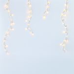 336 Warm White Micro LED Icicle String Lights