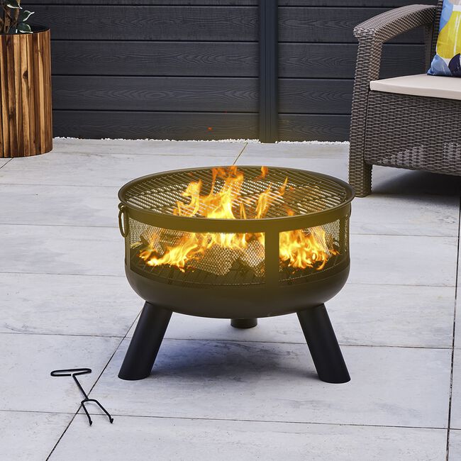 Bighorn Louisiana Wood Burning Fire Pit