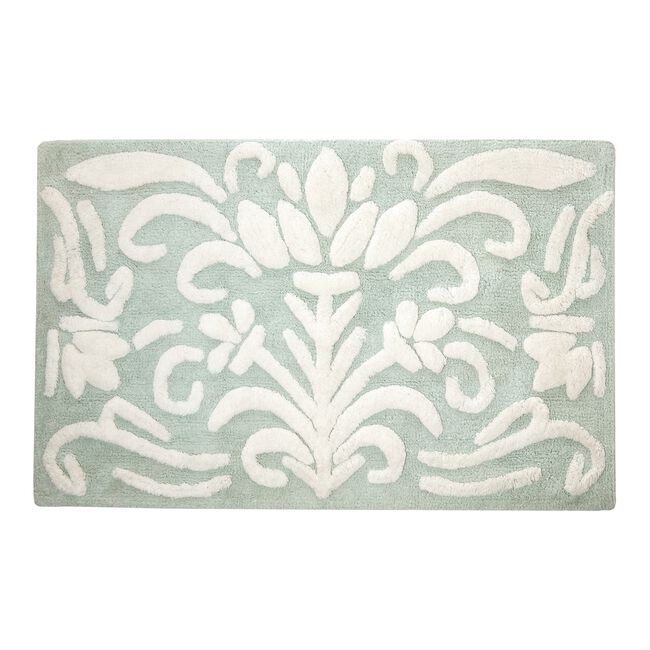 Damask Sage Bath Mat 50cm x 80cm