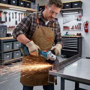 20V Cordless Brushless Angle Grinder