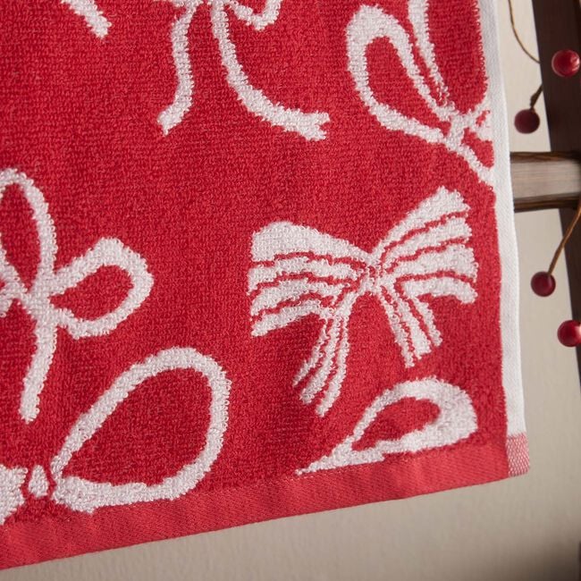 Nicole Day Bows Guest Towel - 2 Pack